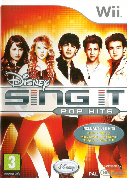 Disney Sing It - Pop Hits — box-2D (FR)