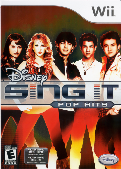 Disney Sing It - Pop Hits box art