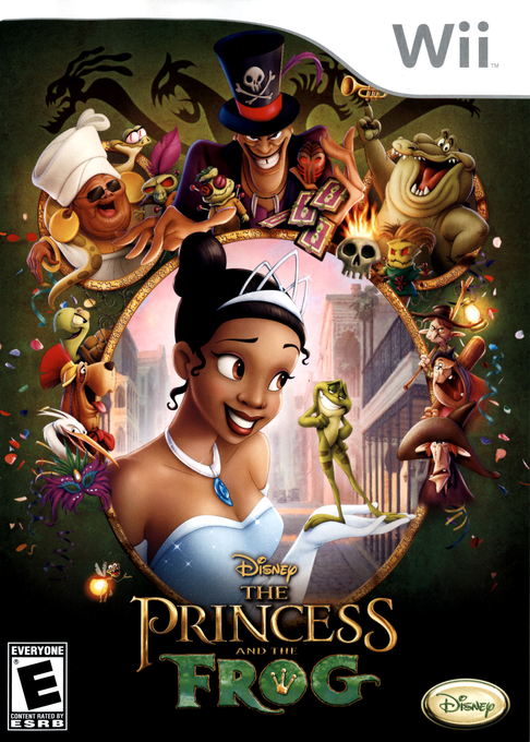 Princesse Et La Grenouille, La box art