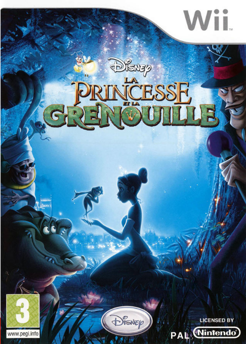 Princesse Et La Grenouille, La — box-2D (FR)