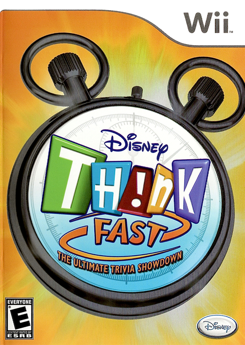 Disney Th!nk Fast box art