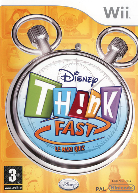 Disney Th!nk Fast — box-2D (FR)
