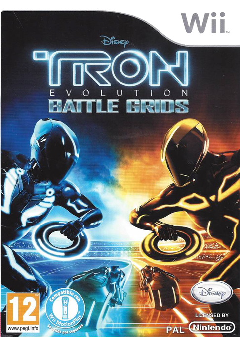 Disney Tron - Evolution - Battle Grids — box-2D (SP)