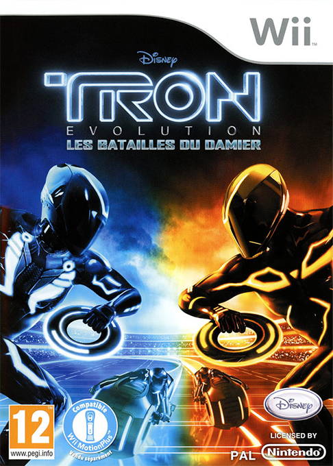 Disney Tron - Evolution - Battle Grids — box-2D (FR)