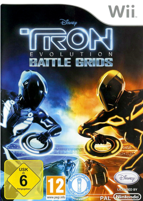 Disney Tron - Evolution - Battle Grids — box-2D (DE)
