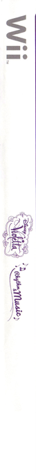 Disney Violetta - Rhythm and Music — box-2D-side (US)