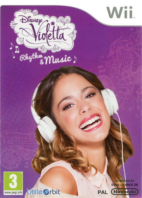 Disney Violetta - Rhythm and Music — box-2D (EU)