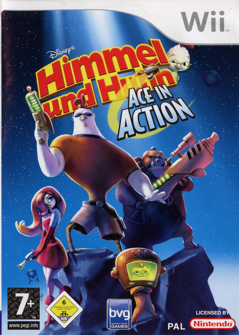 Chicken Little - Ace In Action — box-2D (DE)