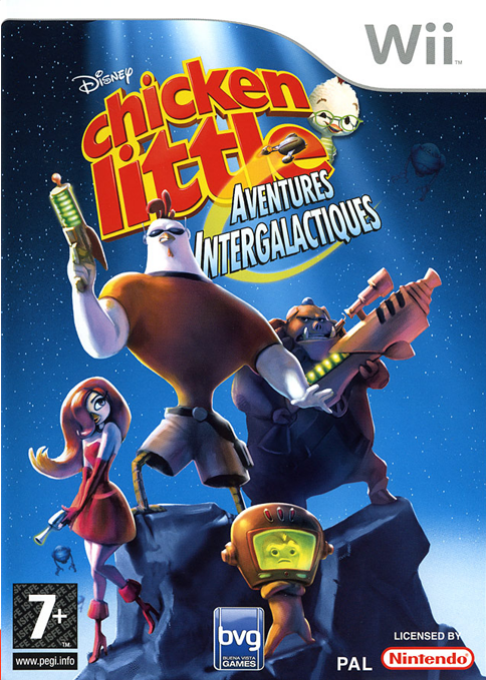 Chicken Little - Ace In Action — box-2D (FR)