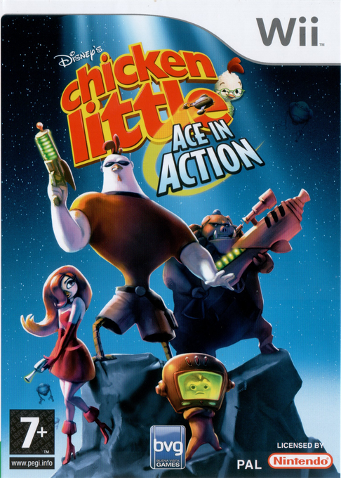 Chicken Little - Ace In Action — box-2D (EU)