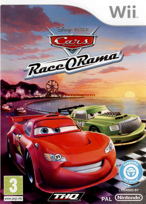 Cars Race-o-rama — box-2D (FR)