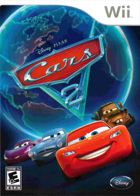 Cars 2 box art