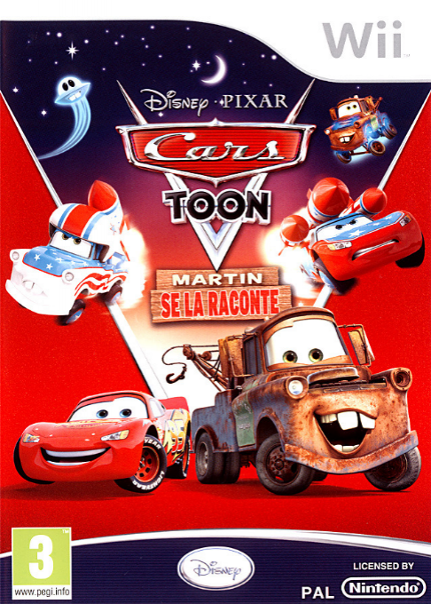 Cars Toon - Mater's Tall Tales — box-2D (FR)