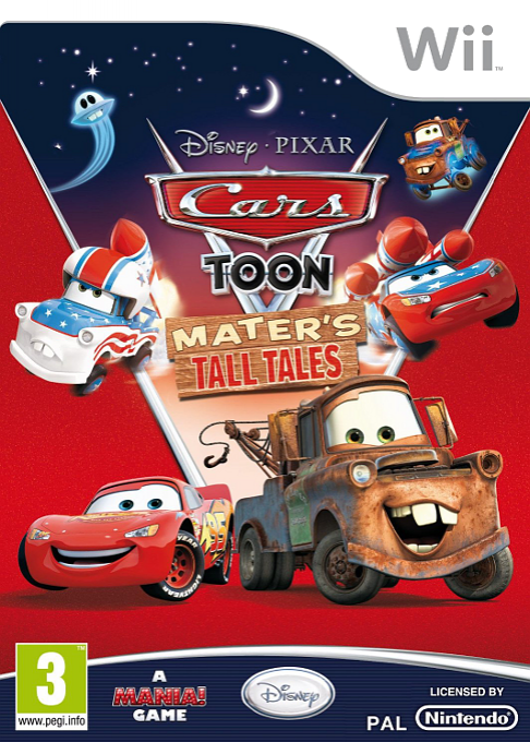 Cars Toon - Mater's Tall Tales — box-2D (EU)