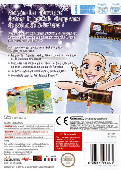 Diva Girls - Princess On Ice — box-2D-back (FR)