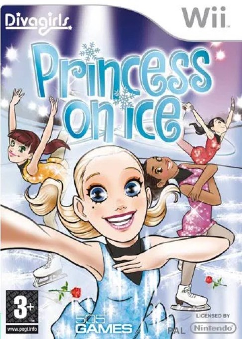 Diva Girls - Princess On Ice — box-2D (EU)