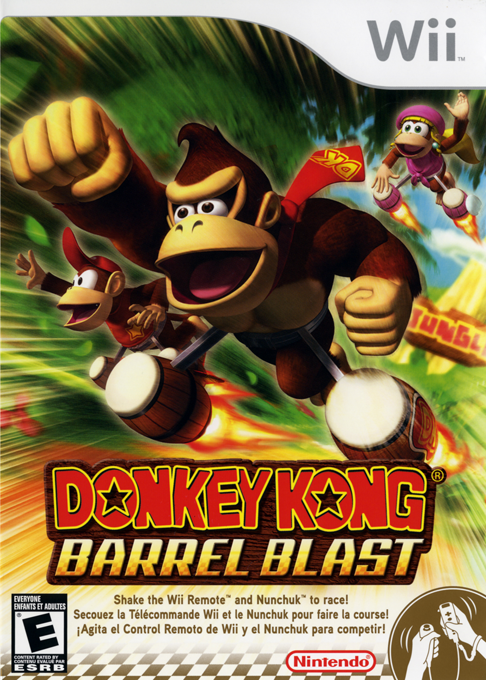 Donkey Kong Jet Race box art