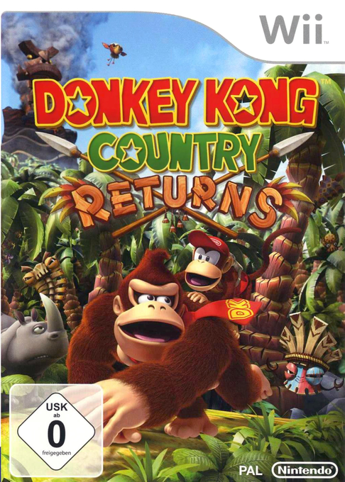 Donkey Kong Country Returns — box-2D (DE)