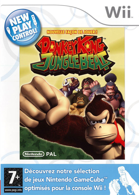 Donkey Kong - Jungle Beat — box-2D (FR)