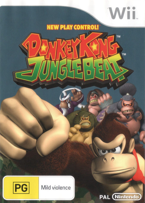 Donkey Kong - Jungle Beat — box-2D (UK)