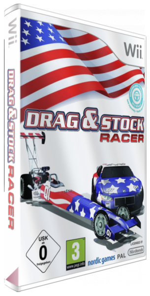 Drag And Stock Racer — box-3D (EU)