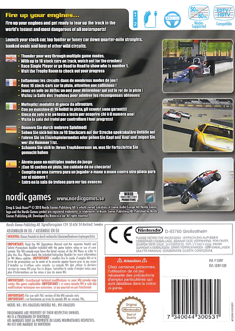 Drag And Stock Racer — box-2D-back (EU)