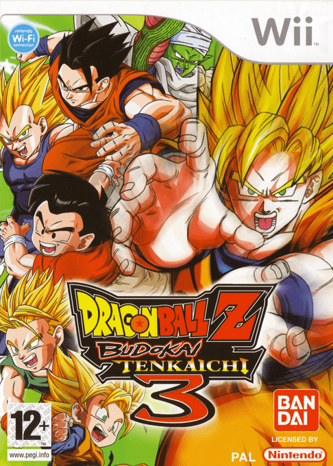 Dragon Ball Z - Budokai Tenkaichi 3 — box-2D (SP)