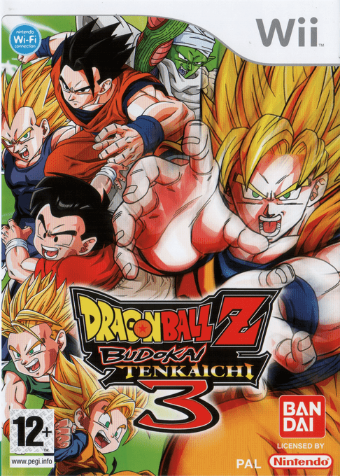 Dragon Ball Z - Budokai Tenkaichi 3 — box-2D (EU)