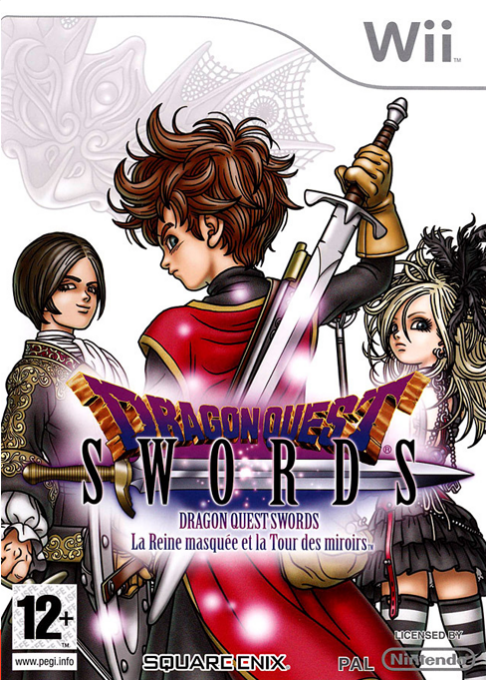 Dragon Quest Swords - The Masked Queen and the Tower of Mirrors — box-2D (FR)