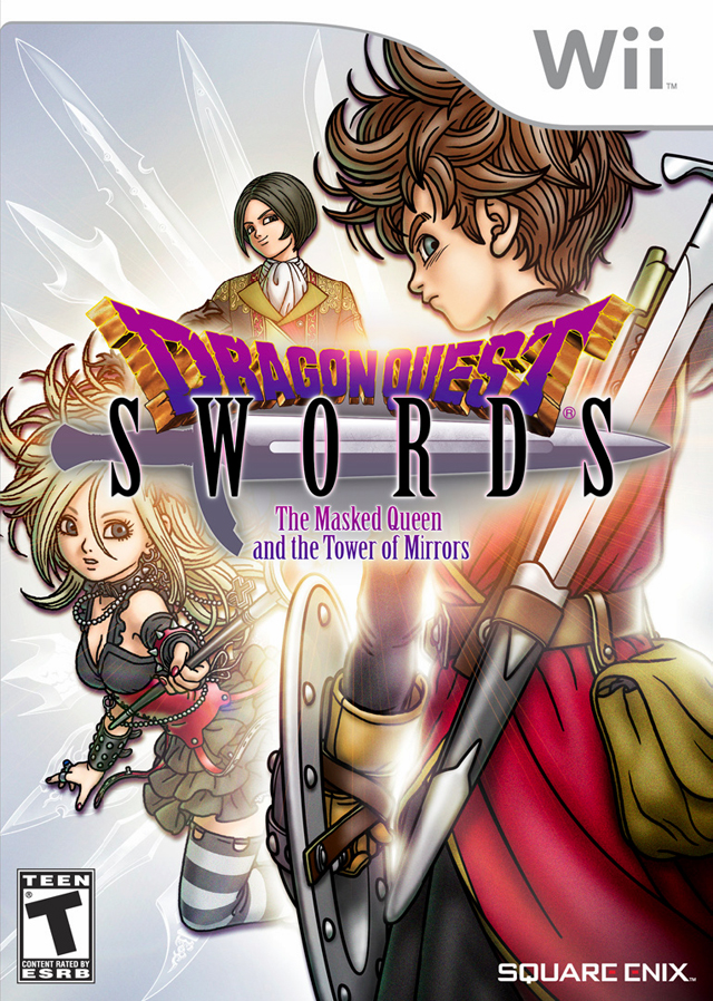 Dragon Quest Swords - The Masked Queen and the Tower of Mirrors box art