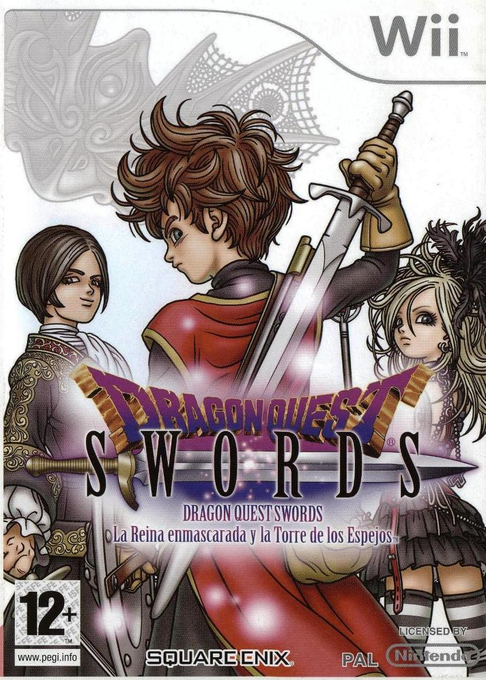 Dragon Quest Swords - The Masked Queen and the Tower of Mirrors — box-2D (SP)