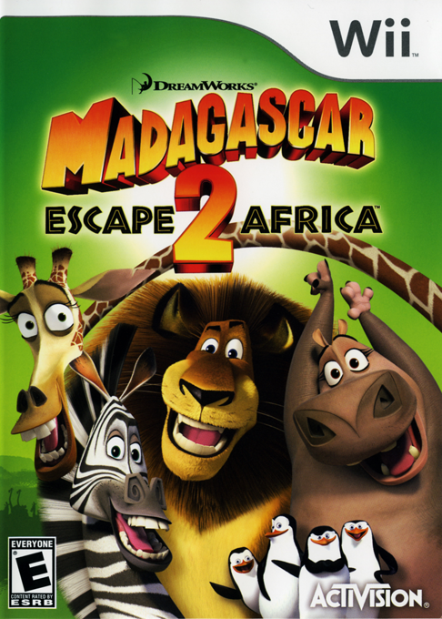 Madagascar 2 box art