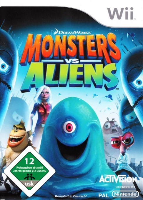 Monstres Contre Aliens — box-2D (DE)