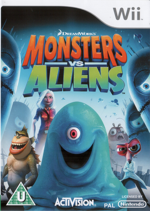 Monstres Contre Aliens — box-2D (EU)