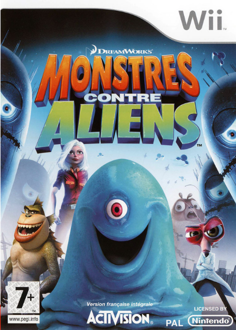 Monstres Contre Aliens — box-2D (FR)