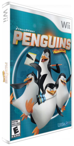 Penguins of Madagascar — box-3D (US)