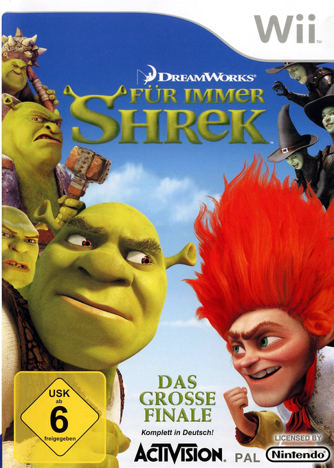 Shrek Forever After — box-2D (DE)