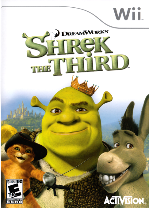 Shrek The Third box art