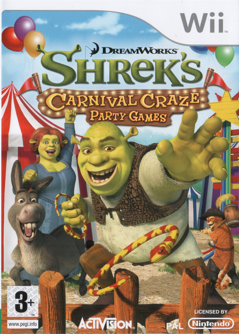 Shrek's Carnival Craze Party Games — box-2D (UK)