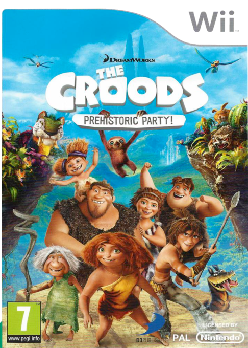 Croods, The - Prehistoric Party! — box-2D (UK)