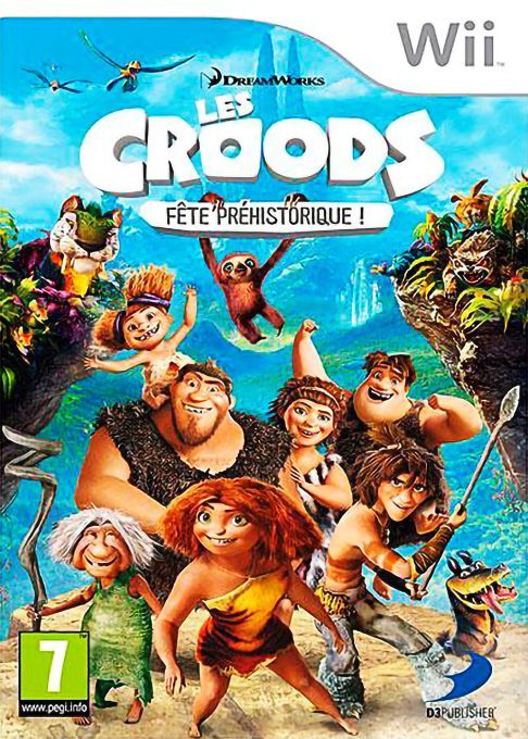 Croods, The - Prehistoric Party! — box-2D (FR)