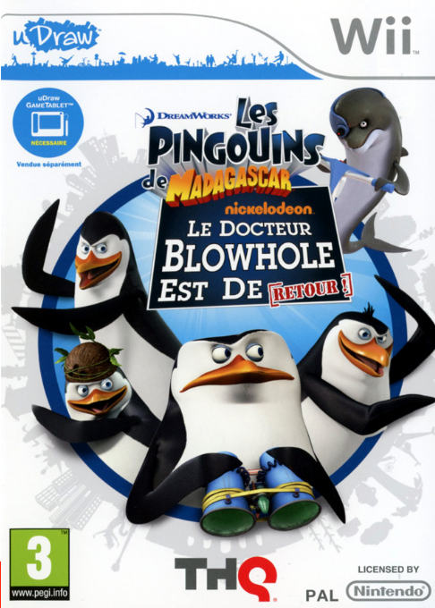 DreamWorks The Penguins of Madagascar - Dr. Blowhole Returns - Again! — box-2D (FR)