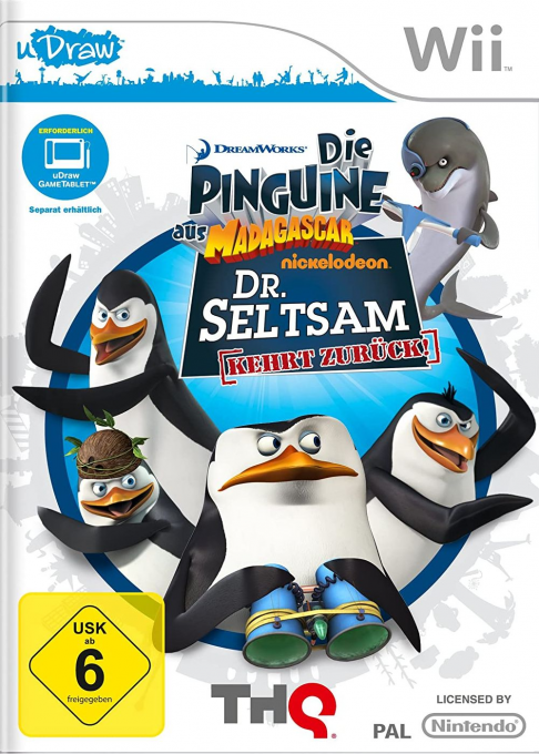 DreamWorks The Penguins of Madagascar - Dr. Blowhole Returns - Again! — box-2D (DE)