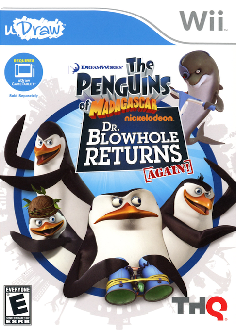 Penguins of Madagascar, The - Dr. Blowhole Returns Again! box art