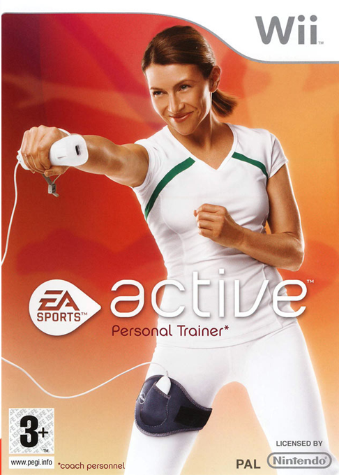 EA Sports Active - Personal Trainer Wii - 6-shuukan Shuuchuu Hikishime Program — box-2D (FR)