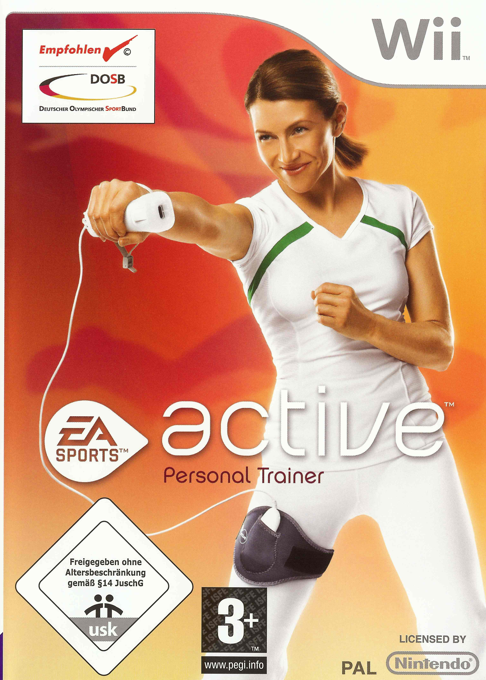 EA Sports Active - Personal Trainer Wii - 6-shuukan Shuuchuu Hikishime Program — box-2D (DE)