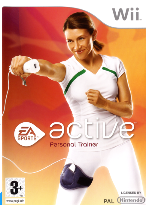 EA Sports Active - Personal Trainer Wii - 6-shuukan Shuuchuu Hikishime Program — box-2D (NL)