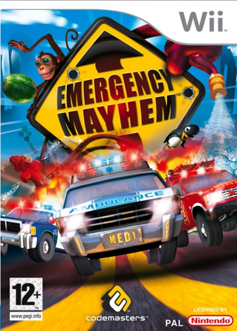 Emergency Mayhem — box-2D (NL)
