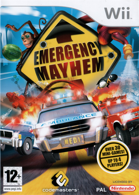 Emergency Mayhem — box-2D (EU)
