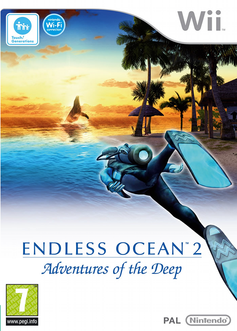 Endless Ocean 2 - Adventures of the Deep — box-2D (EU)